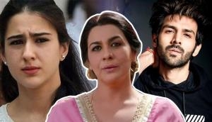 Oops! Simmba actress Sara Ali Khan now won't text crush Karthik Aaryan on Instagram and the reason is mom Amrita Singh