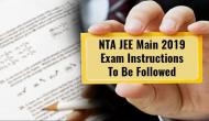 JEE Main Exam 2019: Check out the important instructions for tomorrow exam released at jeemain.nic.in