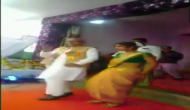 Watch: NCP MP does ‘ankh mare...’ moves with students' in a school event in Bhandara; video goes viral