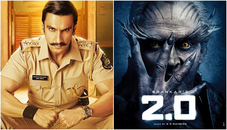 Simmba second weekend box office collection: Ranveer Singh starrer beats Rajinikanth and Akshay Kumar starrer 2.0