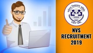 NVS Recruitment 2019: Over 2000 vacancies released for PGT, TGT and other; salary upto Rs 2 lakh