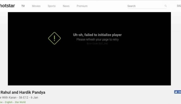 Koffee with karan 6 episode delete