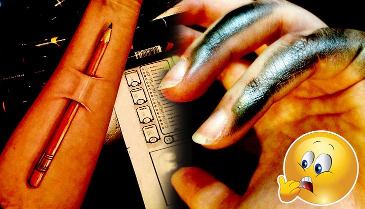 Bizzare! These people got permanent tattoo on their skin with a pencil; here's how