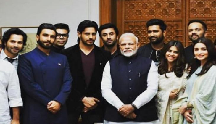 PM Modi meets Bollywood celebs
