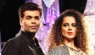 Is everything fine? Kangana Ranaut praises Karan Johar says 'I really like him, he is in your face whatever he is'