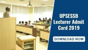 UPSESSB Lecturer Admit Card 2019: Download your hall ticket and know your exam date