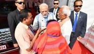 PM Modi meets Doordarshan cameraman's family who was killed in a Maoist attack in October last year