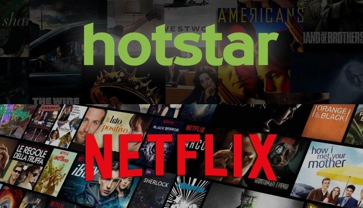 Netflix Amazon Prime and Hotstar