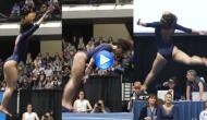We bet that you had never seen a gymnastic performance like this girl! See her million views video
