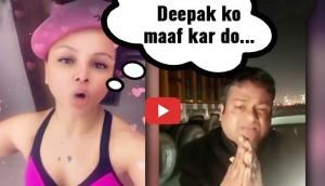 Watch: Oh no! Deepak Kalal brutally beaten by a Delhi man on road; here’s how Rakhi Sawant reacted