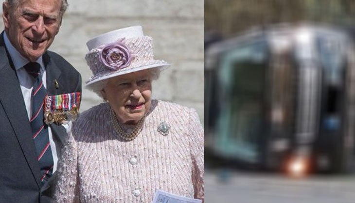 Shocking! Queen Elizabeth's 97-year-old husband Prince Philip met with a car accident in eastern England; see pic