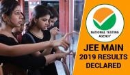JEE Main Result 2019 Declared! Check your scores released by NTA at jeemain.nic.in