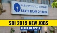 SBI SO Recruitment 2019: New jobs at sbi.co.in and get salary up to Rs 52 lakh per annum