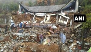 Saraswati Shishu Mandir school's building collapses in Uttrakhand's Gopeshwar after rainfall; rescue underway