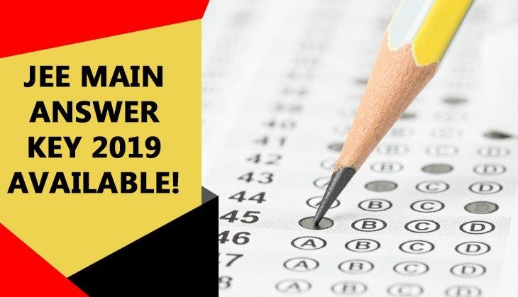 JEE Main Answer Key 2019 Available! Here’s How To Check Your Final ...