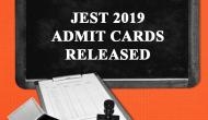 JEST 2019 Exam Admit Card Released! Download your hall tickets and know important dates of examination
