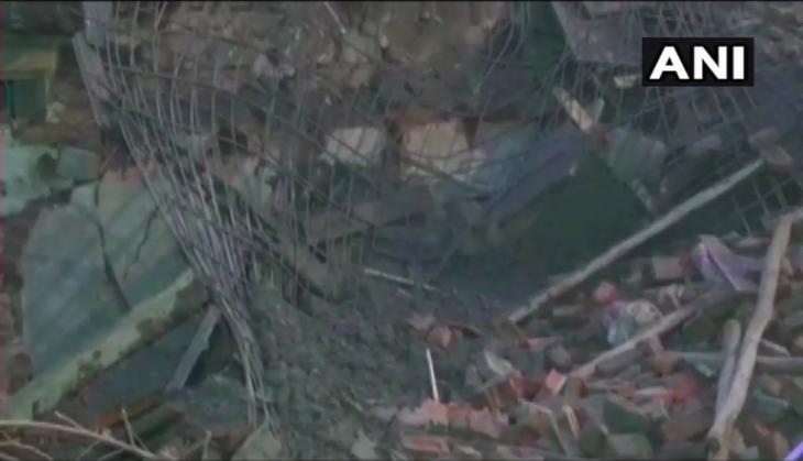 Shocking! Over five people trapped after a four-storey building collapsed in Gurugram