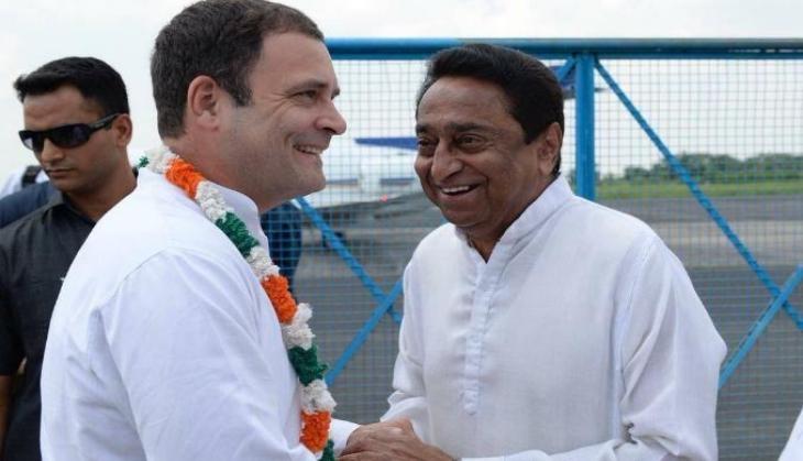 Kamal Nath and rahul Gandhi