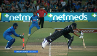 Watch: MS Dhoni dislodges bails in a flash to send back Ross Taylor in ODI against the Kiwis