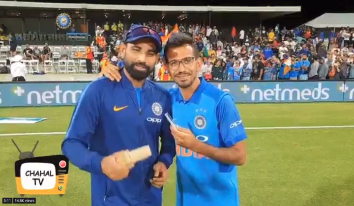 Yuzvendra Chahal revealed Mohammed Shami's hilarious nickname on Chahal TV