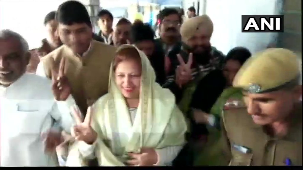 Congress hits century in Rajasthan with a win in Ramgarh's By-poll, all eyes now on Haryana's Jind as BJP races ahead