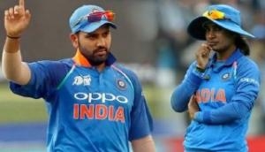 Height of co-incidence between Rohit Sharma and Mithali Raj's 200th innings for their respective sides