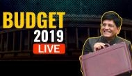 Union Budget 2019 LIVE: 'No' Tax for those with up to Rs 5 lakh income; Sensex surges post Budget 