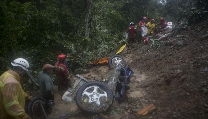 Landslide in Bolivia