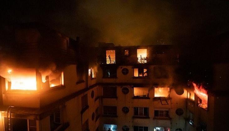 fire in paris