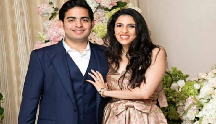 Akash Ambani and Shloka Mehta