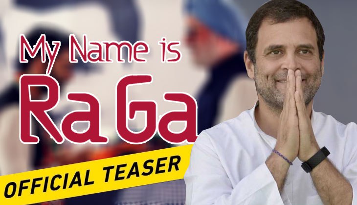 Rahul Gandhi’s upcoming biopic film ‘My Name Is RaGa’ first look teaser released; watch here