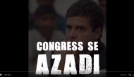Watch: Congress recreates Gully Boy's 'Azadi' song, targets Modi govt, BJP hits back with its AZADI version; videos go viral
