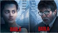 Shah Rukh Khan releases the first look posters of Badla, starring Amitabh Bachchan and Taapsee Pannu