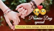 Promise Day Special: These best WhatsApp status, shayaris that you can share with your lover, friends and parents
