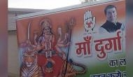 Priyanka In Lucknow: Priyanka Gandhi Vadra seen in Goddess Durga avatar on posters ahead of her Lucknow roadshow