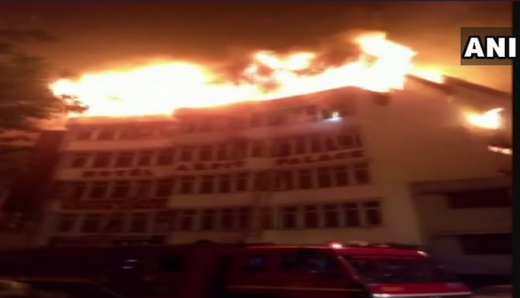 fire in hotel