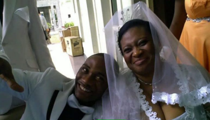 African woman and man