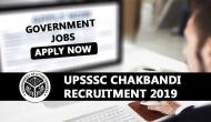 UPSSSC Recruitment 2019: Apply for jobs on over 600 Chakbandi and other posts before closing of registration process