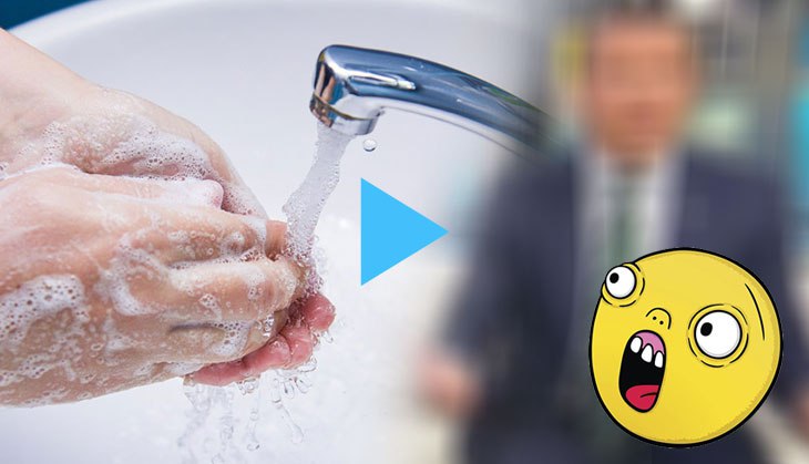 Weird! Meet this famous news anchor who revealed on air that he has not washed his hands in a decade