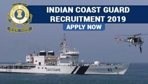 Indian Coast Guard Recruitment 2019: Application process begins for this new post; check vacancy details