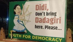 AAP Opposition Rally: Mamata Banerjee in Delhi for Opposition rally; posters attack her dharna politics say, ‘Didi, no dadagiri please!’