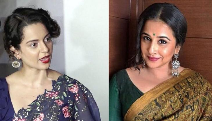 After Kangana Ranaut criticized Bollywood, Vidya Balan came in support for Manikarnika; here's what she said