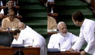 PM Modi takes a dig at Rahul Gandhi after recalling his 'wink' and 'hug' in Parliament and says,‘aankhon ki gustakhiyan in the house’