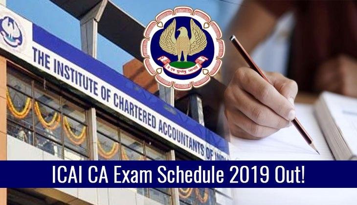 Icai Ca Exam Schedule Out Check Your May Exam Schedule For