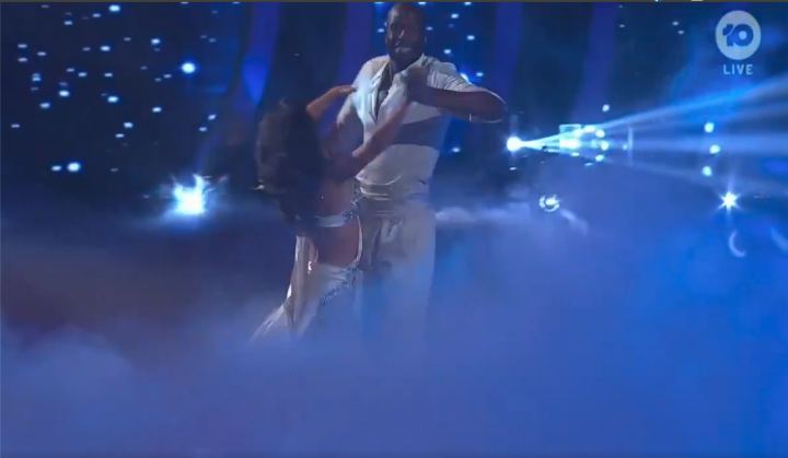 West Indies great Curtly Ambrose shows his moves on a dance show, video goes viral