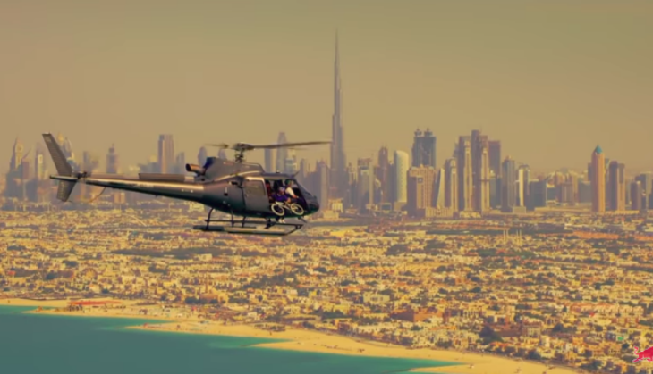 helicopter stunt