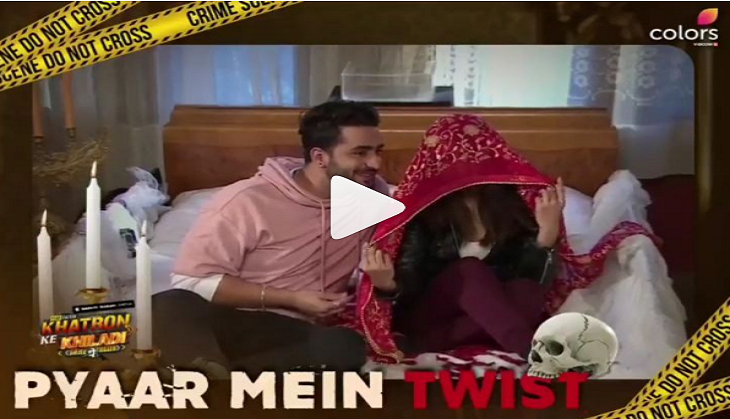 Khatron Ke Khiladi 9: OMG! What just happened between Aly Goni and Ridhima Pandit on Rohit Shetty's show; see video