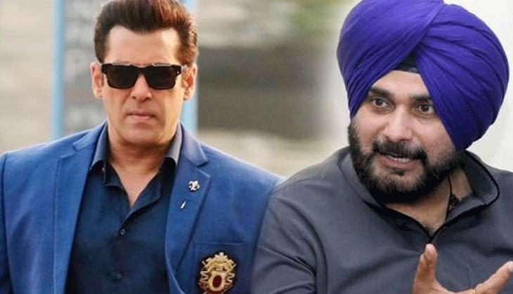 Navjot Singh Sidhu & Salman Khan