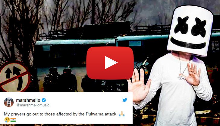 Pulwama Attack: Watch how musician DJ Marshmello pays homage to martyred CRPF jawans