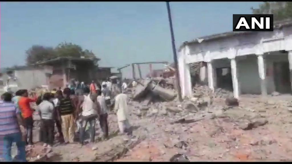 10 killed in explosion at shop in Uttar Pradesh's Badohi city